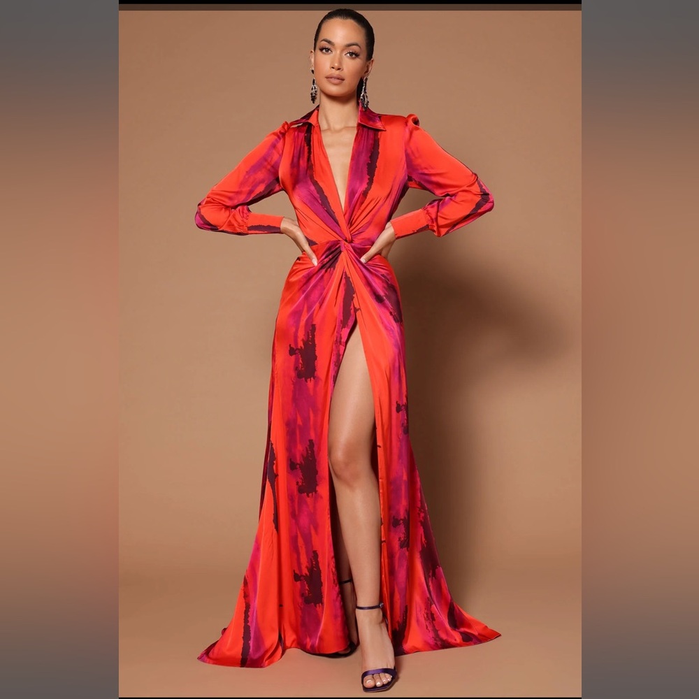 Fashion Nova Novaluxe Dress. Gorgeous heavyweight gown. NWT